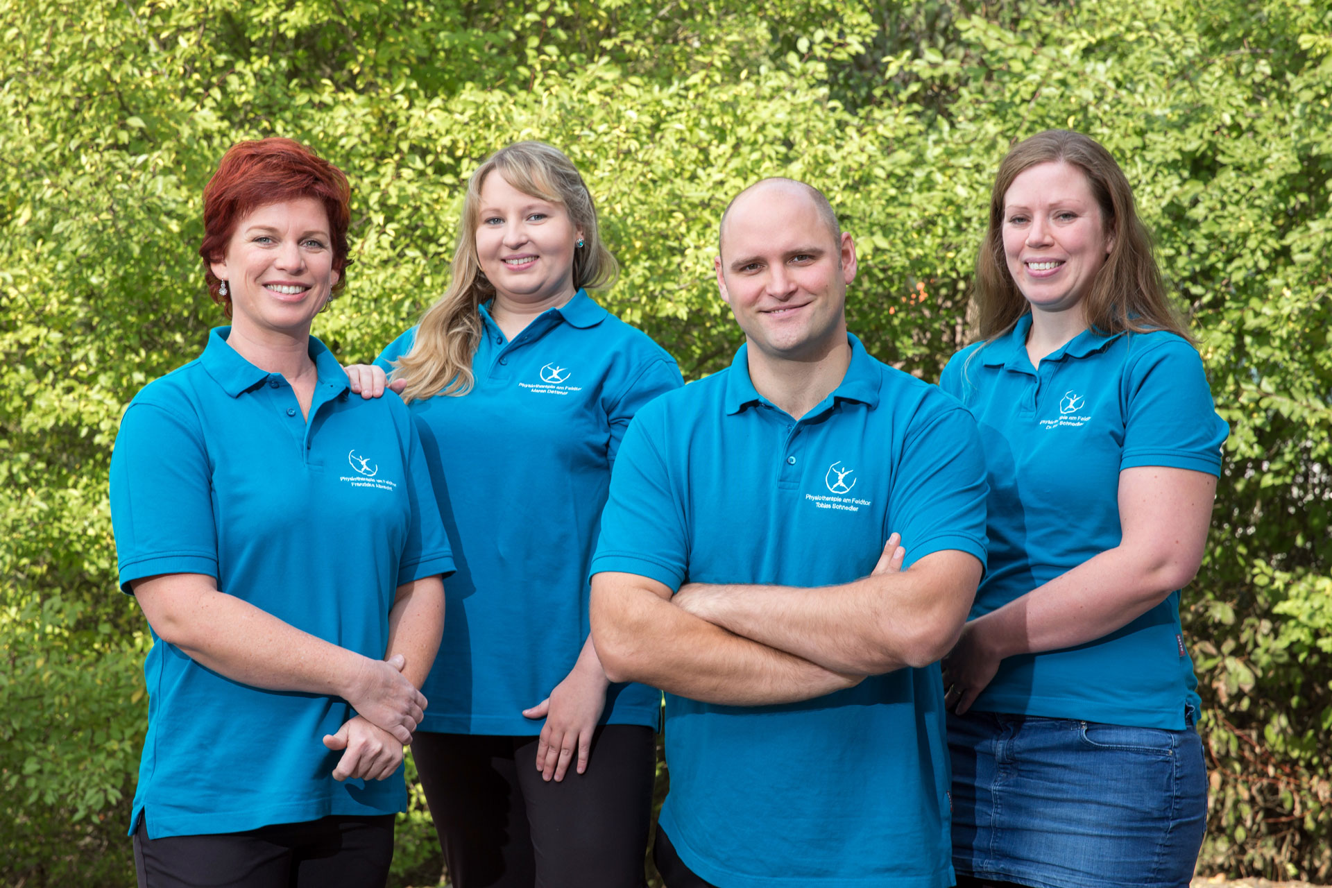 das Team der Physiotherapie am Feldtor